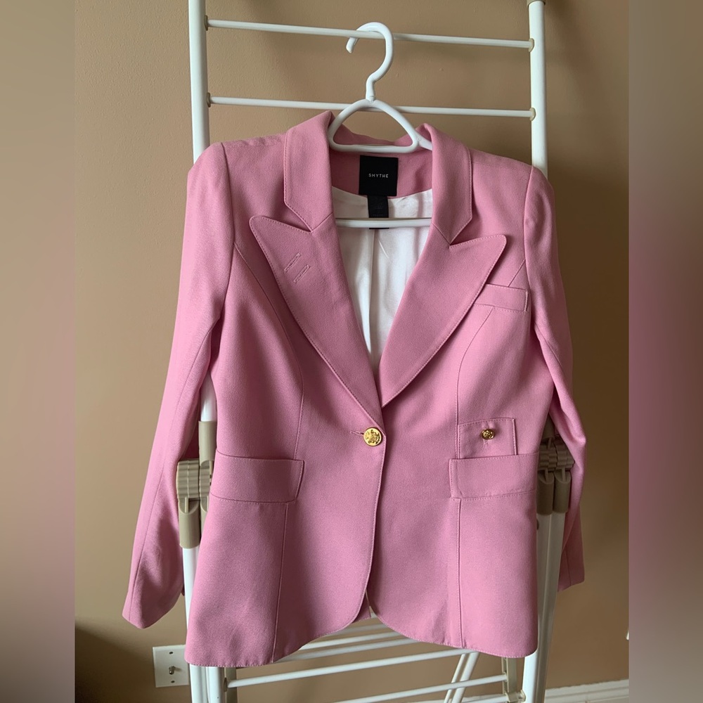 Smythe Rethink Pink Duchess Blazer Size 10